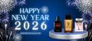 Happy New Year 2026 Banner